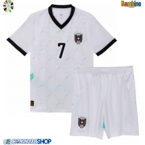 Maglie da calcio Austria Marko Arnautovic #7 Seconda Maglia Bambino Europei 2024 Manica Corta (+ Pantaloni corti)